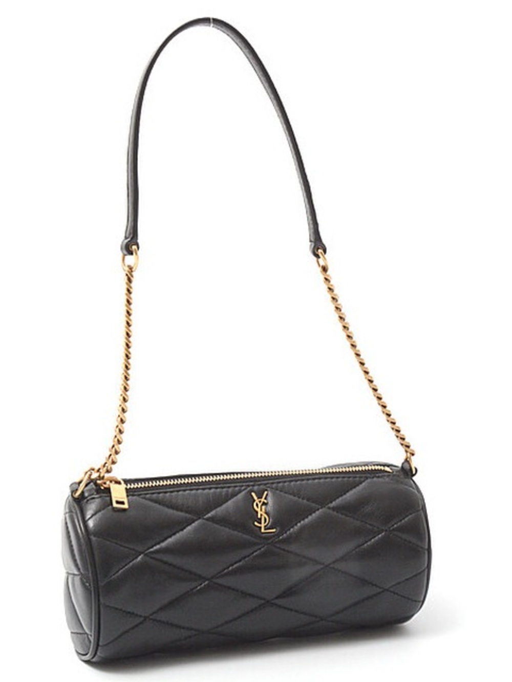 Saint Laurent Sade Quilted Leather Tube Bag - Picture 2 of 11